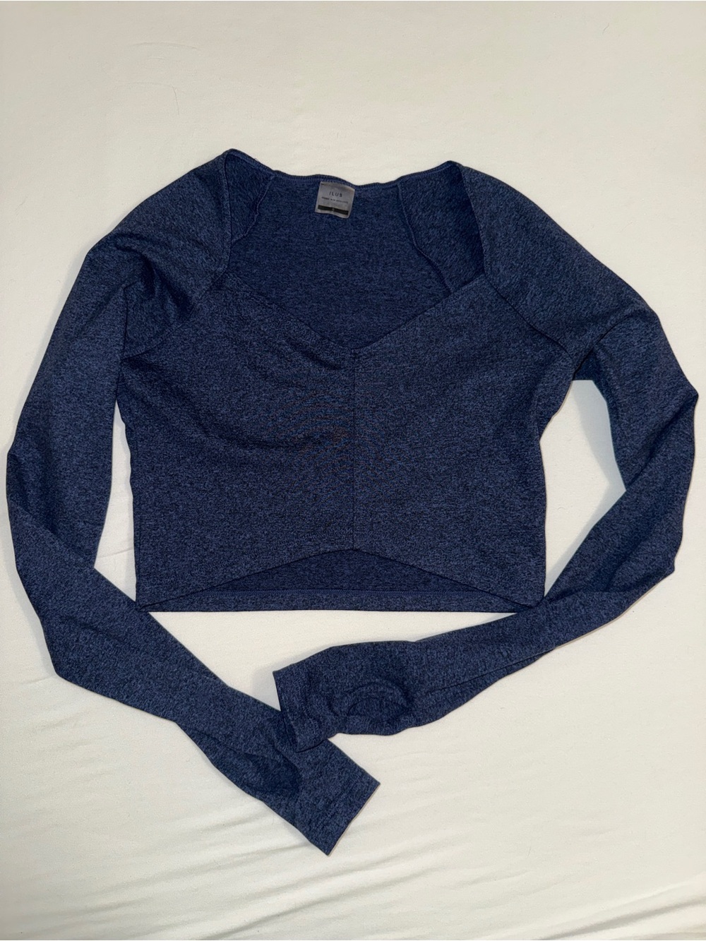 Ilus Long-Sleeve Cropped Top